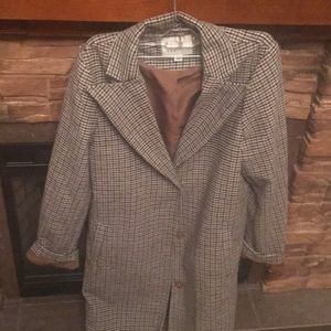 Long pea coat loose fit